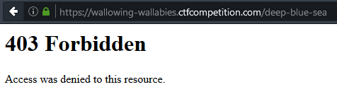 Web writeup GoogleCTF -  Wallowing Wallabies
