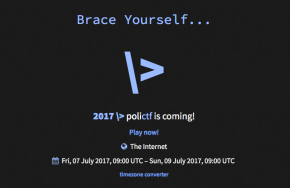 PoliCTF 2017