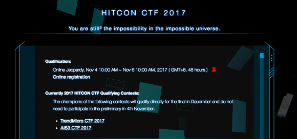 HITCON CTF 2017 Quals